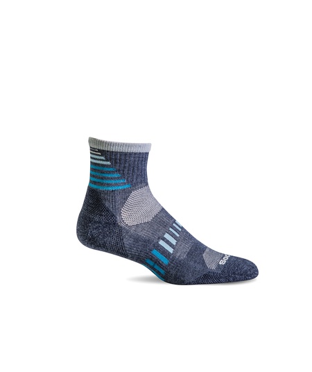 Socken_blau_quarter_angepasst Ascend quarter denim