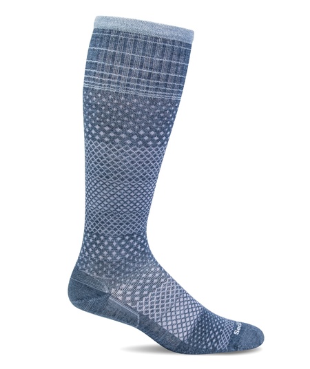 Socken_blau_diamant_punkt_kniestrumpf_angepasst